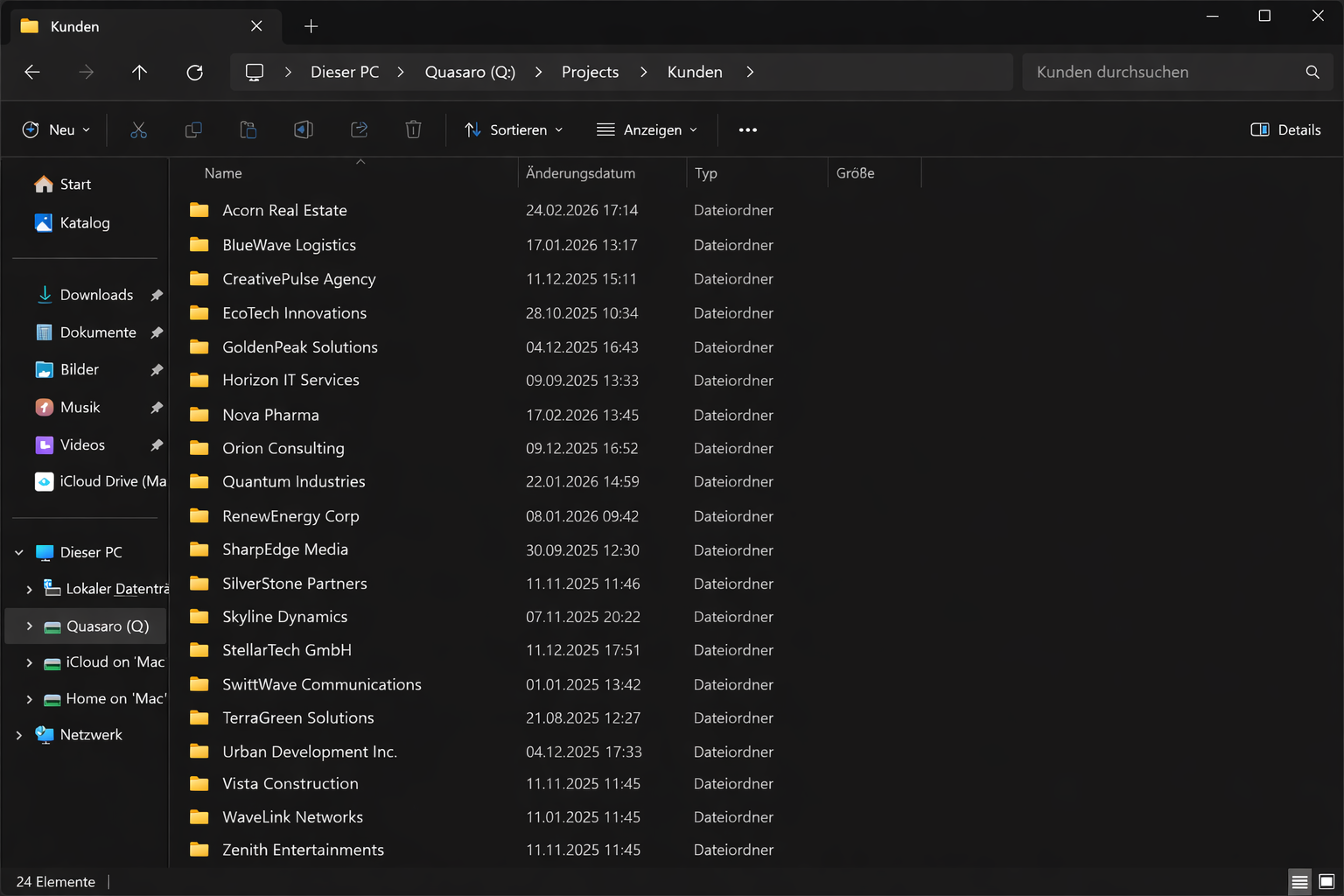 Sensible Daten schützen – Screenshot