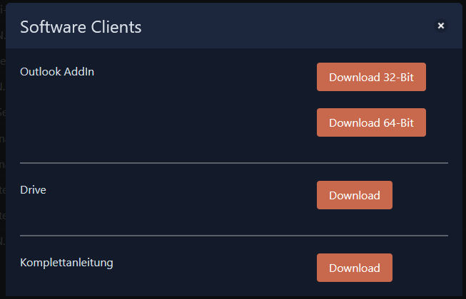Clients herunterladen