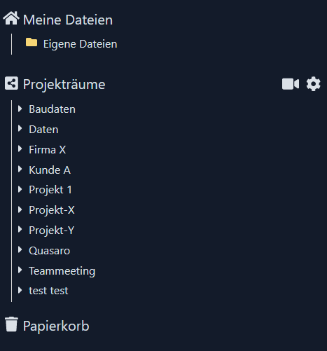 Datenübersicht