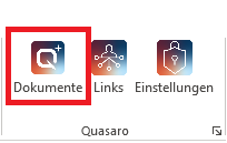Outlook Menü Dokumente