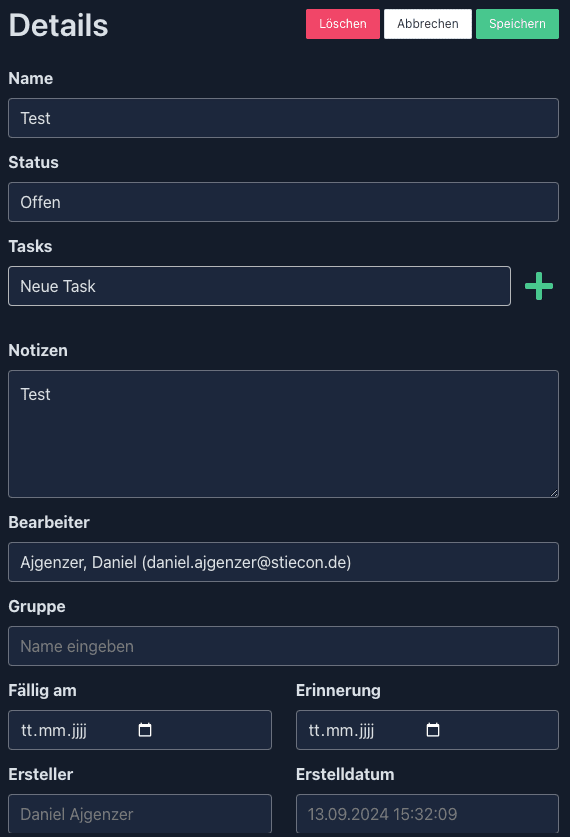 ToDo Details